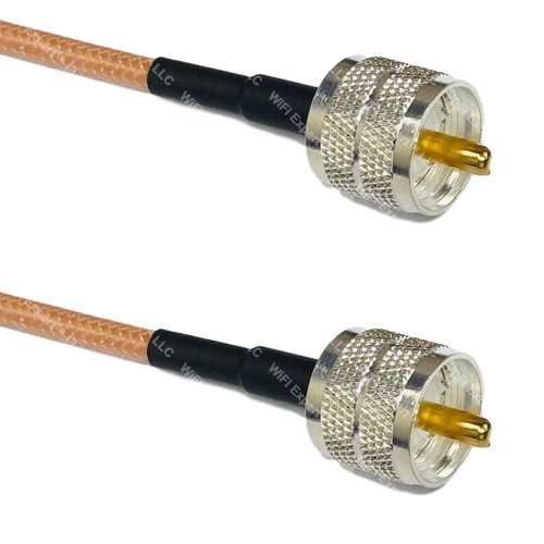 Rg400 pl259 uhf male - male, to