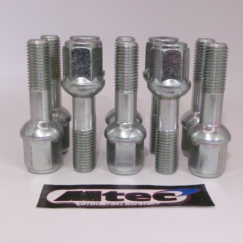 10x mercedes radius wheel bolt - 10x,