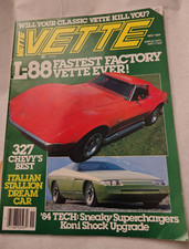 Vette Magazine Nov 1984 –