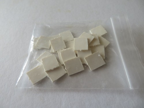 Lego white glass for - 24, x