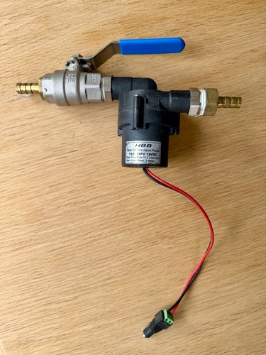 12v brewing wort pump - pump, 1/2"