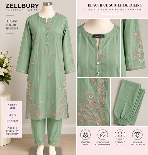 Zellbury pakistani piece - pakistani,