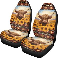 Sunflower Aztec Seat Covers