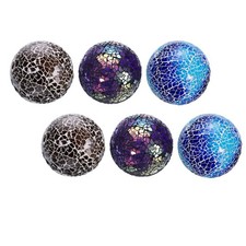 6Pcs Decorative Glass Balls