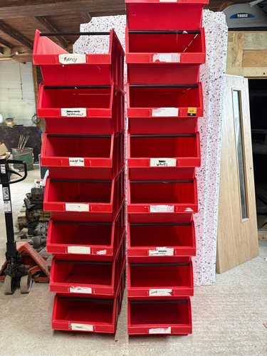 15x large red plastic - 15x,