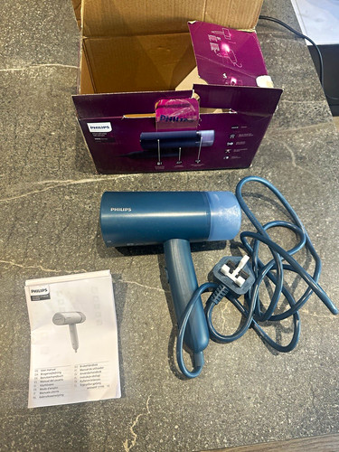 Philips hair dryer blue - philips, dryer,