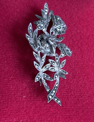 Vintage 925 silver - vintage, marcasite