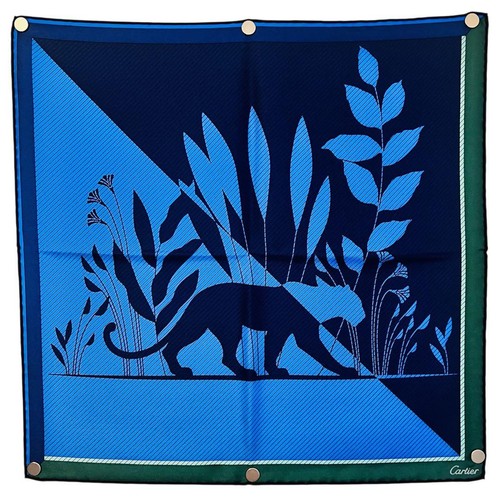 Cartier silk scarf with