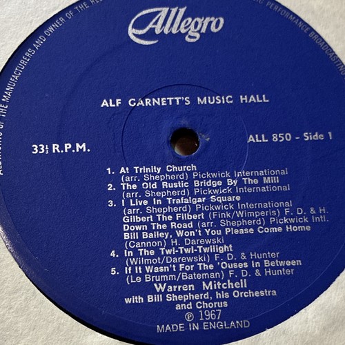 Alf garnett music hall - garnett’s,