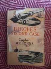 Biggles' Second Case. W.E. Johns 1948 1st Edition Hardback. Holder and Stoughton