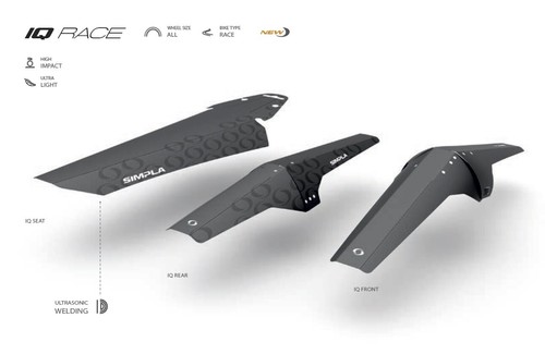 Race racing bike mudguards - iq,
