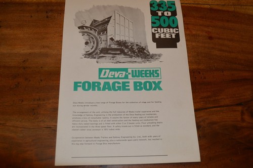 Forage box brochure weeks - forage,