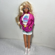 Vintage 1993 Camp Barbie Doll - Broken Neck Post