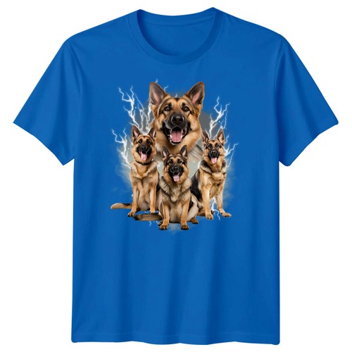 German shepherd dogs lightning - german,