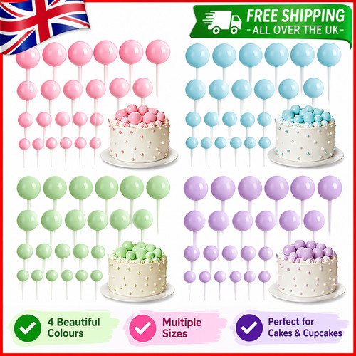 20pcs balls cake - balls, topper