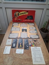 Vintage Cluedo Set Red