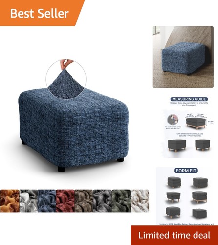 Vittoria blue ottoman slip - blue,