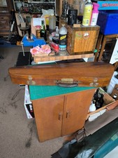 antique wooden violin case