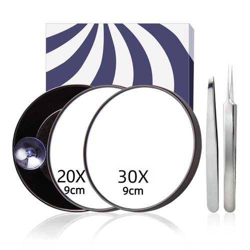 Compact dual magnifying mirror - compact,