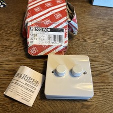 MK K1532 PCRLV Chroma Plus 2G 2 Way DImmer Light Switch Chrome