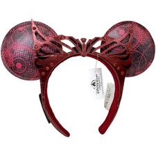 Disney- Parks Loungefly Wanda Scarlet Witch Mickey Ears Headband Marvel 2025