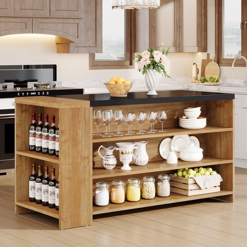Kitchen island with - 55",