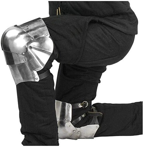 Medieval knee armor set - knee,