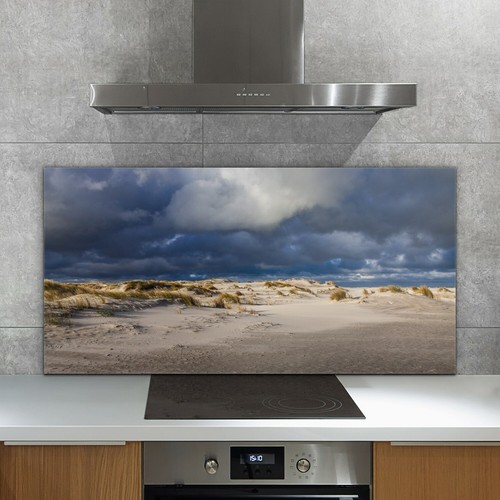 Glass kitchen splashback - glass,
