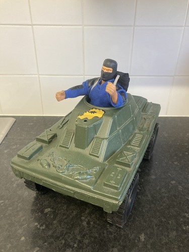 Action man and tank - action,