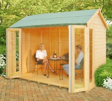 10x8 SUMMERHOUSE GARDEN OFFICE