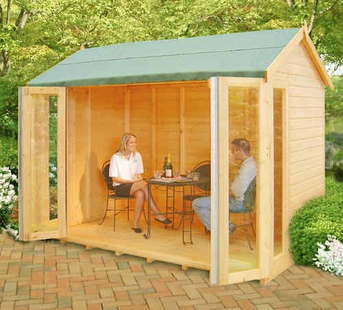 10x8 summerhouse garden office - 10x8,