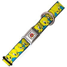 NEW DESIGNER DOG COLLAR - LOONEY TUNES TWEETY BIRD - LARGE - BUCKLE-DOWN INC.