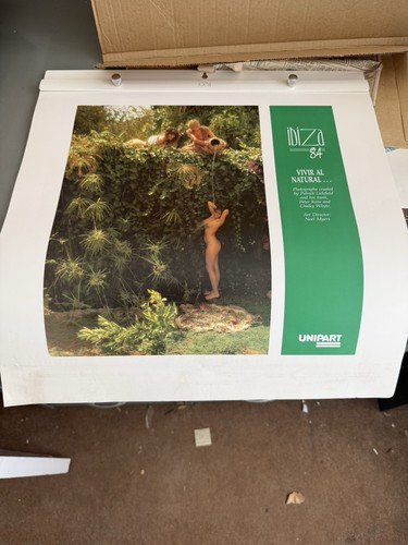 Ibiza 1984 unipart calendar - ibiza,