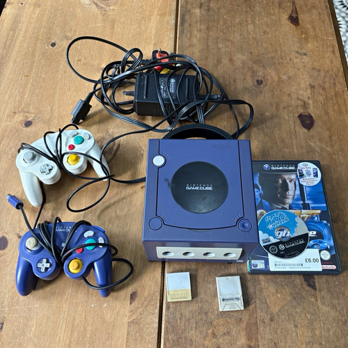 Nintendo gamecube purple - gamecube,