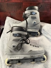 Them Skates 901  V4 Aggressive Inline Skates - GREY (UK9-9.5) With Carry Bag