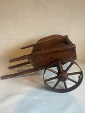 Horse-Drawn Carriage Vintage-Style Wooden 48cm Long Free UK Delivery Au35