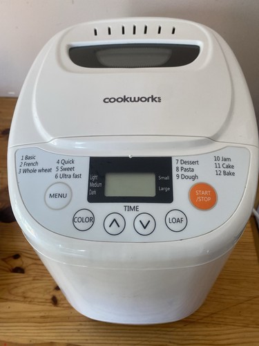 Cookworks bread maker - cookworks,