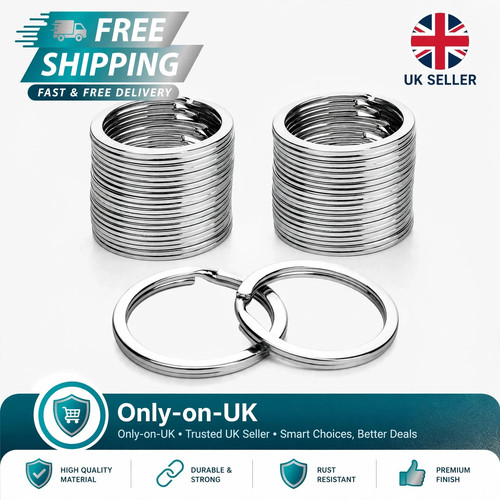 10pcs stainless steel split - 10pcs,