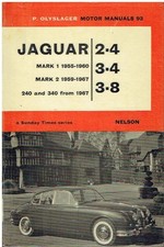 JAGUAR Mk1 Mk2 2.4 3.4 3.8 240