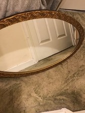 a vintage french gilt framed