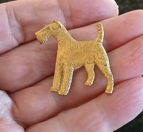 Airedale terrier kenart metal - airedale,