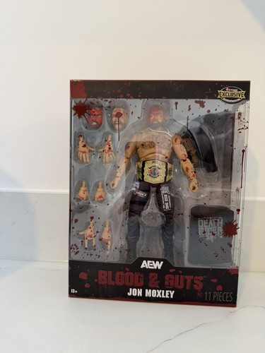 Aew jon moxley blood - blood, and