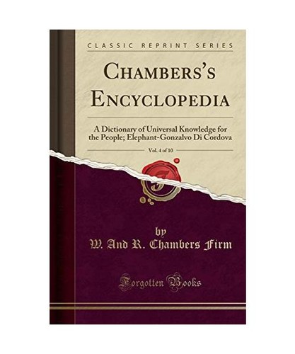 Chambers encyclopedia vol - encyclopedia,,