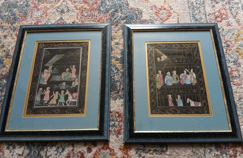 Indian mughal art painting - mughal,