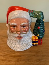 Rare Royal Doulton - Santa Clause - Large Christmas Character Jug  - D7123