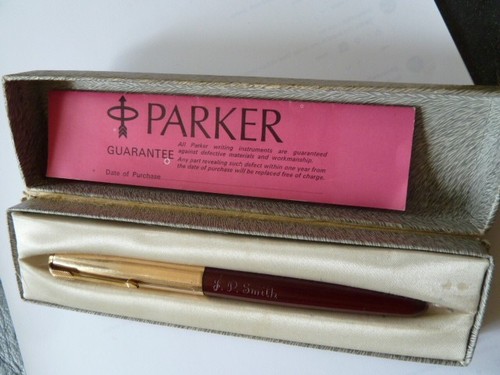 Vintage red parker - parker, fountain