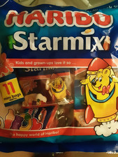 Haribo Starmix Mini Bags,  (Pack of 11 X 16g In 1 Pack) Sweets For All Occasions