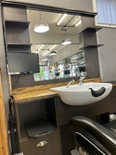 Barber Work Station Unit