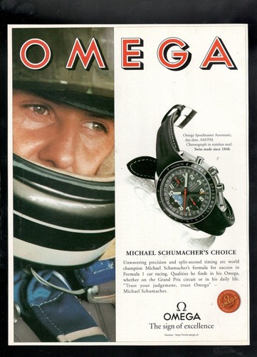 Michael schumacher omega - schumacher,