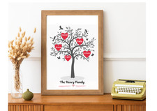 Personalised Elegant Family